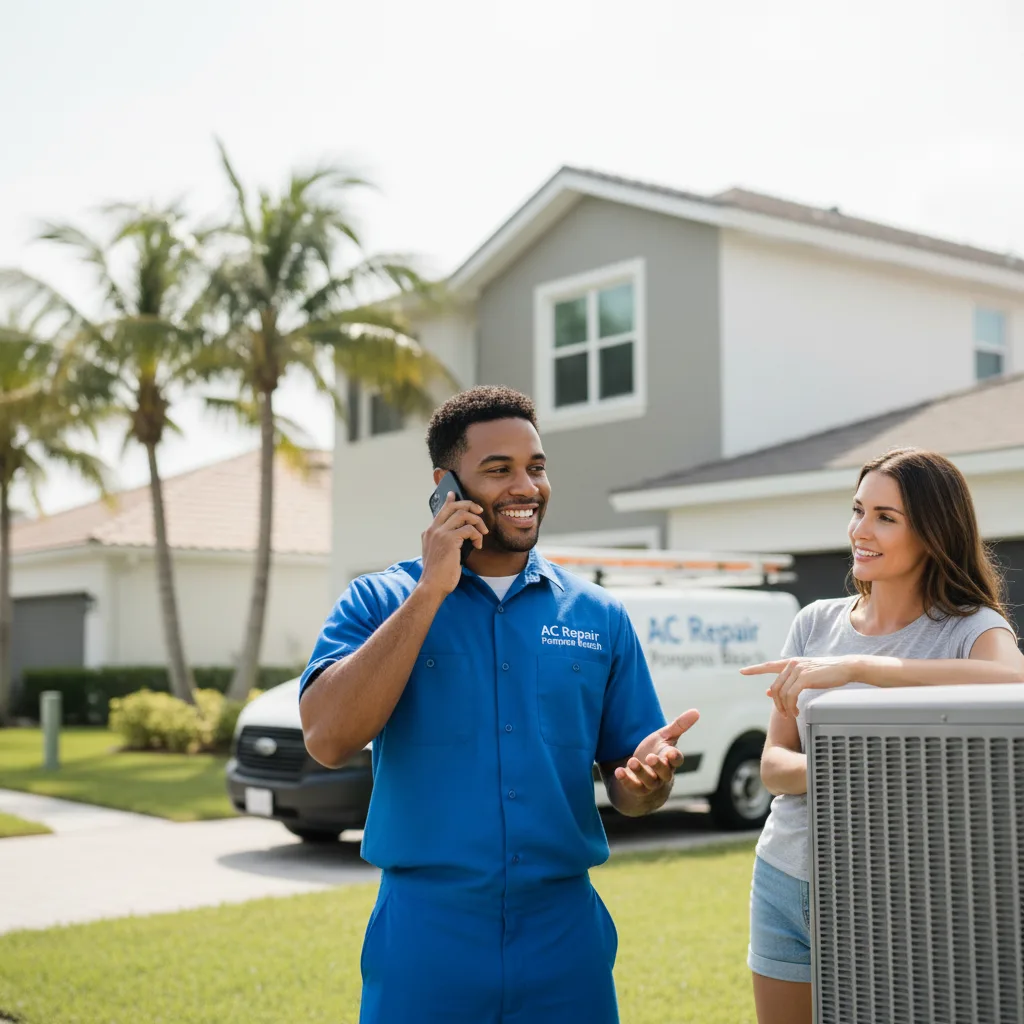 AC Repair Pompano Beach customer support in Ainsworth